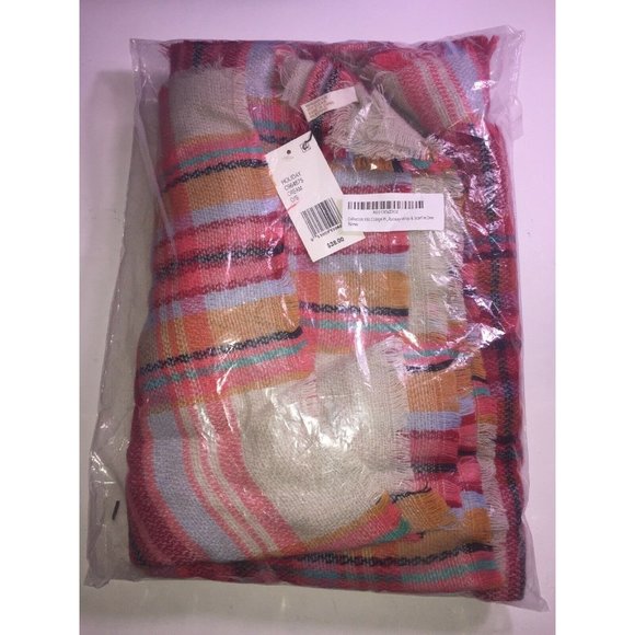 Collection XIIX College Plaid Runway Wrap & Scarf in One, Retail $38.00 - Picture 5 of 6